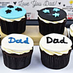 Starry Cupcake For Dad