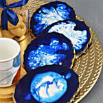 Tray of Tea Cookies and Cups