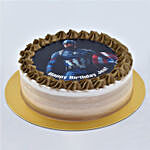 Captain America Birthday Chocolate Cake 8 Portion