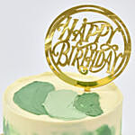 Blissful Birthday Memories Vanilla Cake