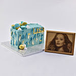 Celebration Delights Personalised Marble Cake With Frame