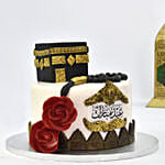 Hajj Mubarak Chocolate Cake