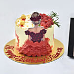 Happy Birthday Princess Vanilla Cake and Mirzam Chocolates