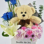 Birth of Twins Congratulations Box