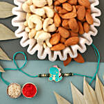 Sneh Lovely Dino Rakhi with Almonds and Cashew