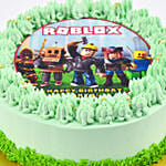 Birthday Celebration Roblox Chocolate Cake 4 Portion