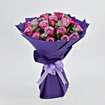 Eternal 20 Purple Rose Bouquet