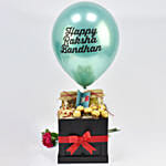 Exotic Raksha Bandhan Hamper With Balloon