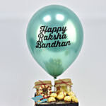 Exotic Raksha Bandhan Hamper With Balloon