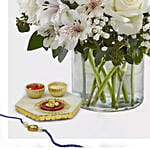 Royal Blooms With Rakhi Combo