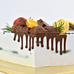 Happy Birthday Hubby Designer Vanilla Cake
