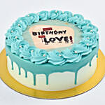 happy birthday my love cake 4 portion