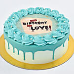 happy birthday my love cake 8 portion