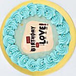 happy birthday my love cake 8 portion