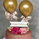 Birthday Balloon Cake