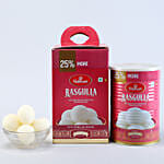 Sneh Classic Lumba Rakhi with 1 Kg Rasgulla Tin