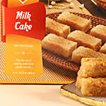 Classic Pearl Rakhi with Mug with Milk Cake