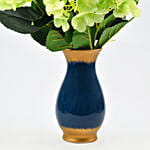 Arificial Green Hydrangea in a Vase