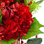 Beauty of Red Artifcial Flowers