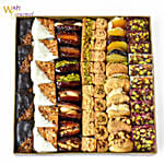 Premium Box of Arabic Sweets and Chocolates By Wafi