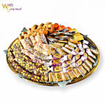 Sweets and Chocolates in a Tray By Wafi