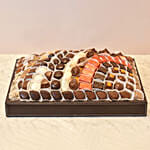 Leather Tray Brown Chocolates By Neuhaus