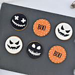Halloween Scary Cookies 6Pcs