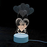 Celebrating Love Personalised LED Lamp