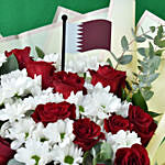 Qatar Theme Flower Bouquet