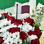 Qatar Theme Flower Bouquet