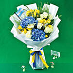 Argentina Theme Flower Bouquet