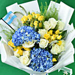 Argentina Theme Flower Bouquet