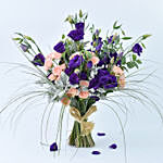 Roses and Lisianthus Posy