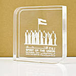 National Day Engraved Acrylic Plaque