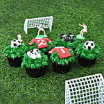 All About Football Cupcakes