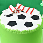 Football Fan Marble Cake