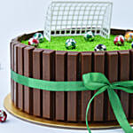 Football Field Designer Chocolate Cake