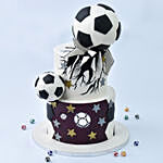 Football Fiesta Designer Marble Cake