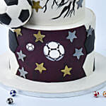 Football Fiesta Designer Marble Cake