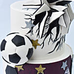 Football Fiesta Designer Marble Cake