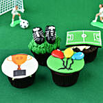 Football Love Cupcakes