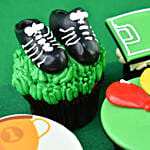 Football Love Cupcakes