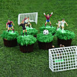 Football Madness Cupcakes