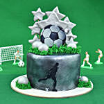 Football Star Designer Chocolate Cake