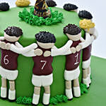 Football Team Designer Marble Cake