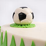 Football Theme Chocolate Cake