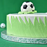 Football Theme Vanilla Cake