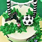 Lets Play Football Marble Cake
