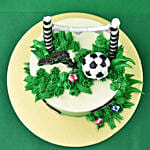 Lets Play Football Marble Cake