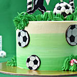 Lets Play Football Red Velvet Cake